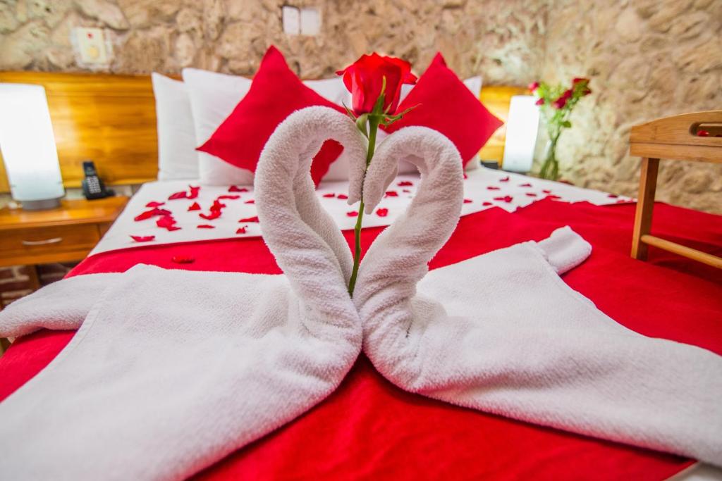 Postel nebo postele na pokoji v ubytování Hotel 3 Banderas