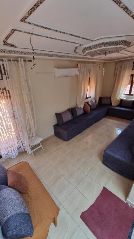 Χώρος καθιστικού στο Appartement Atlas