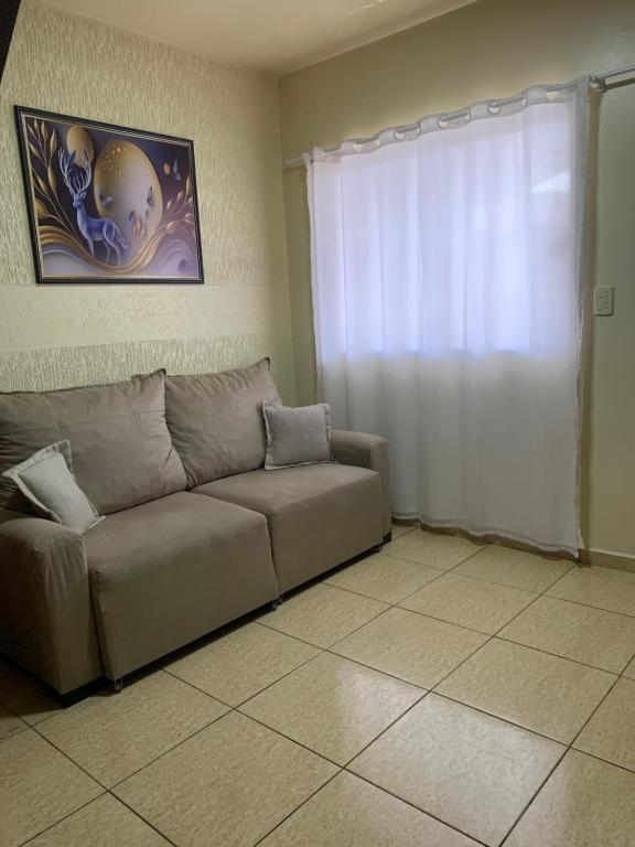 Et opholdsområde på Apto 13 - Residencial Canaã