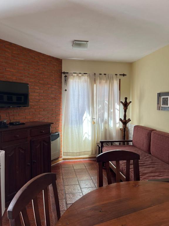 Et tv og/eller underholdning på La Lucila del Mar Duplex