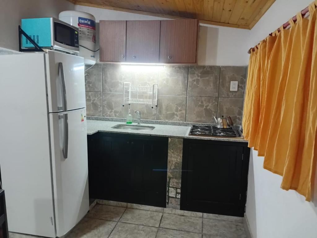 Køkken eller tekøkken på Las Tres Marias