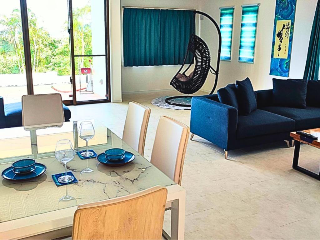 Et opholdsområde på YUTO Ishigakijima