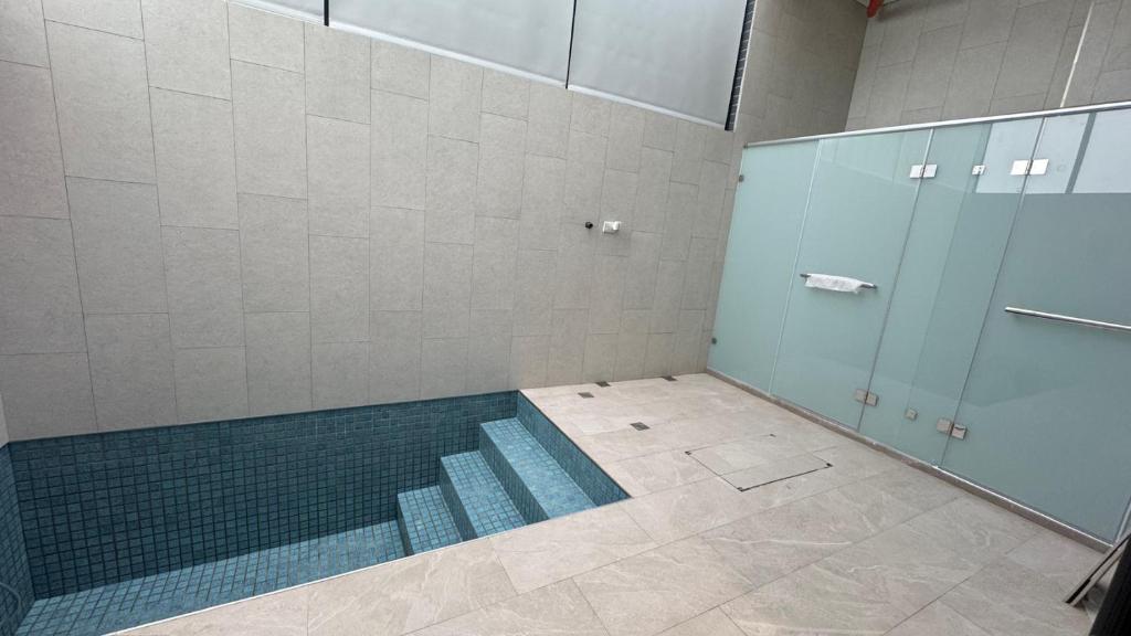 Koupelna v ubytování Donghai Cottage Backpack Inn Suite