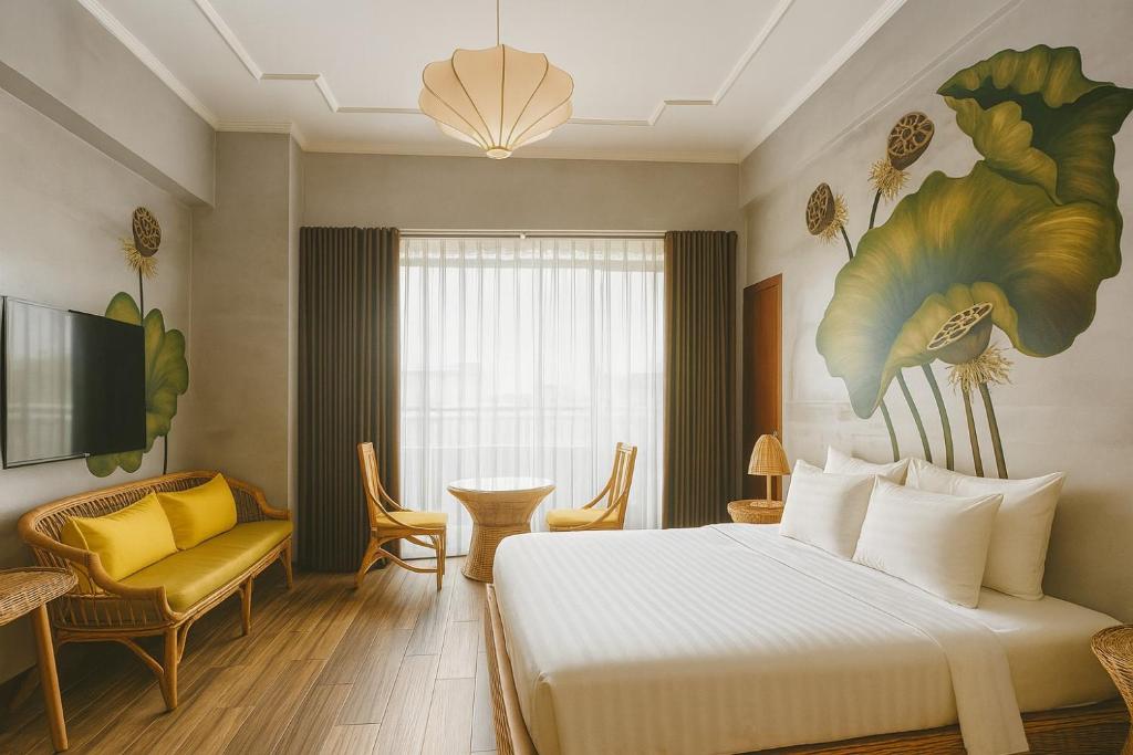Phòng Deluxe Giường Đôi/2 Giường Đơn Nhìn Ra Thành Phố