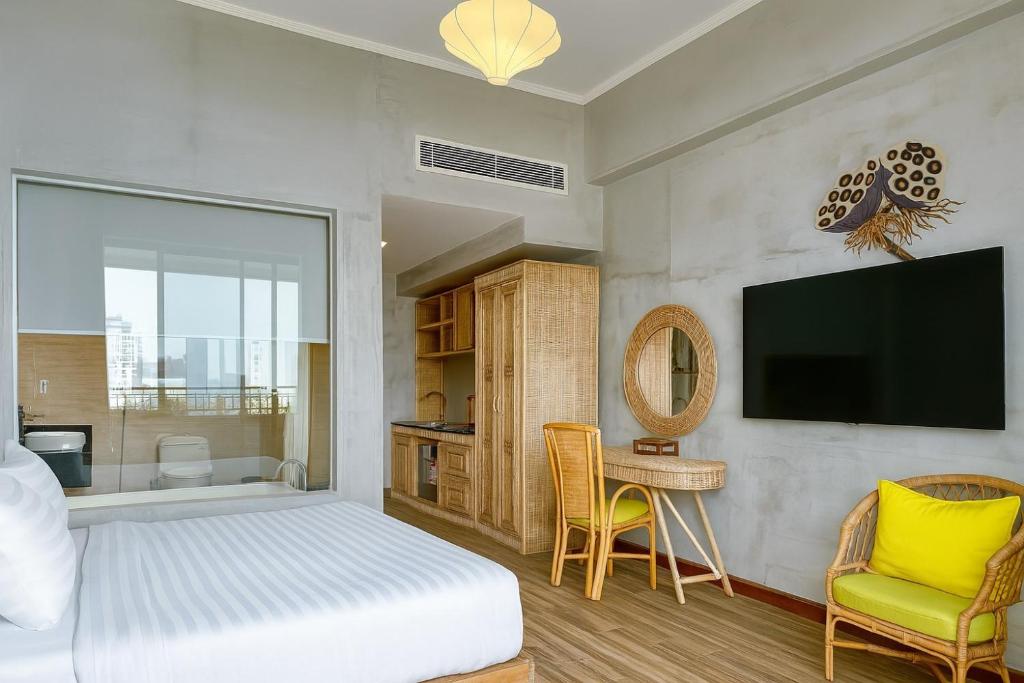 Phòng Deluxe Giường Đôi/2 Giường Đơn Nhìn Ra Thành Phố