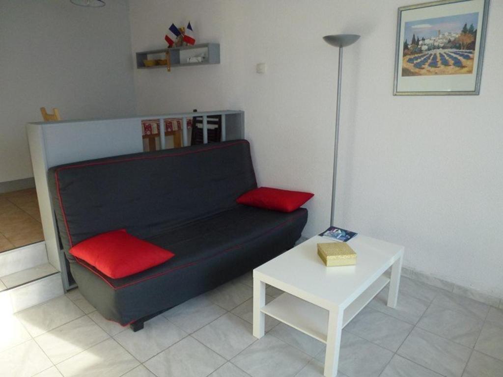 Χώρος καθιστικού στο Grand appartement calme au pied des pistes avec parking privé - FR-1-292-233