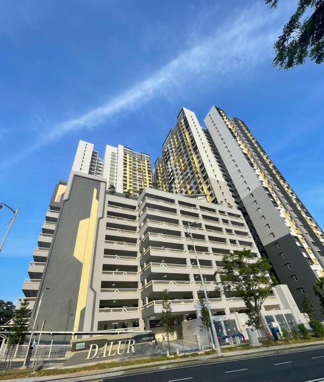 El edificio en el que está el departamento