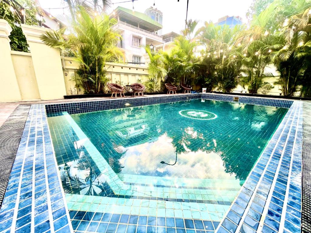 Πισίνα στο ή κοντά στο SKY MANSION - Heritage Khmer House