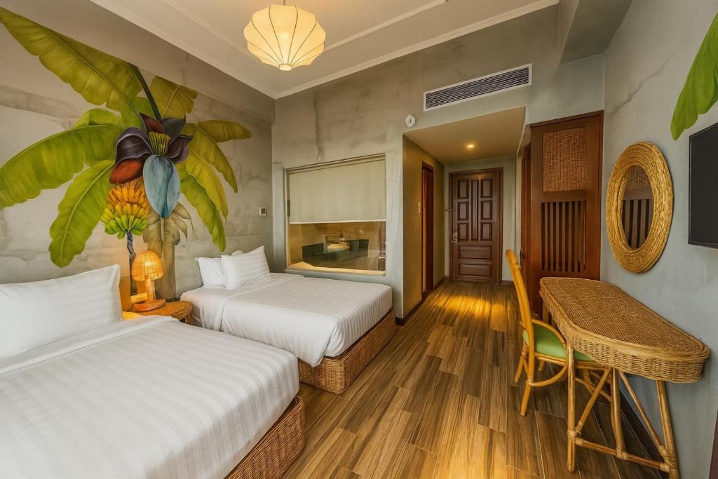 Phòng Deluxe Giường Đôi/2 Giường Đơn Nhìn Ra Biển