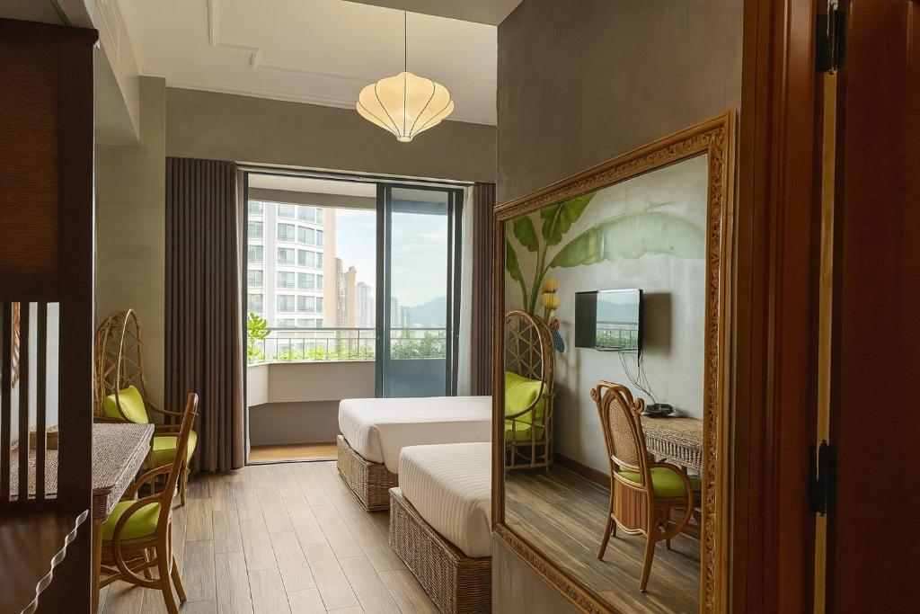 Phòng Deluxe Giường Đôi/2 Giường Đơn Nhìn Ra Biển