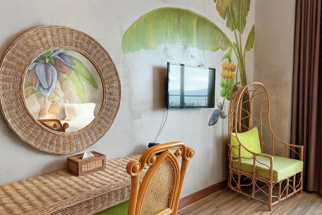 Phòng Deluxe Giường Đôi/2 Giường Đơn Nhìn Ra Biển