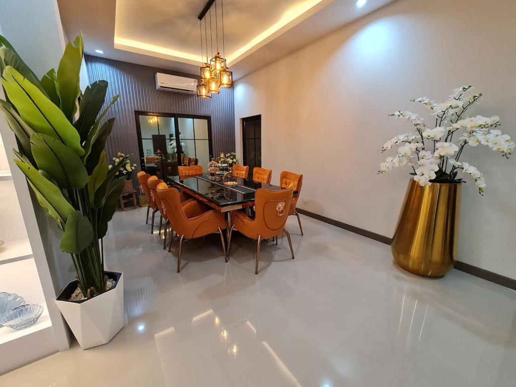 Et opholdsområde på Alice pool villa in Krabi