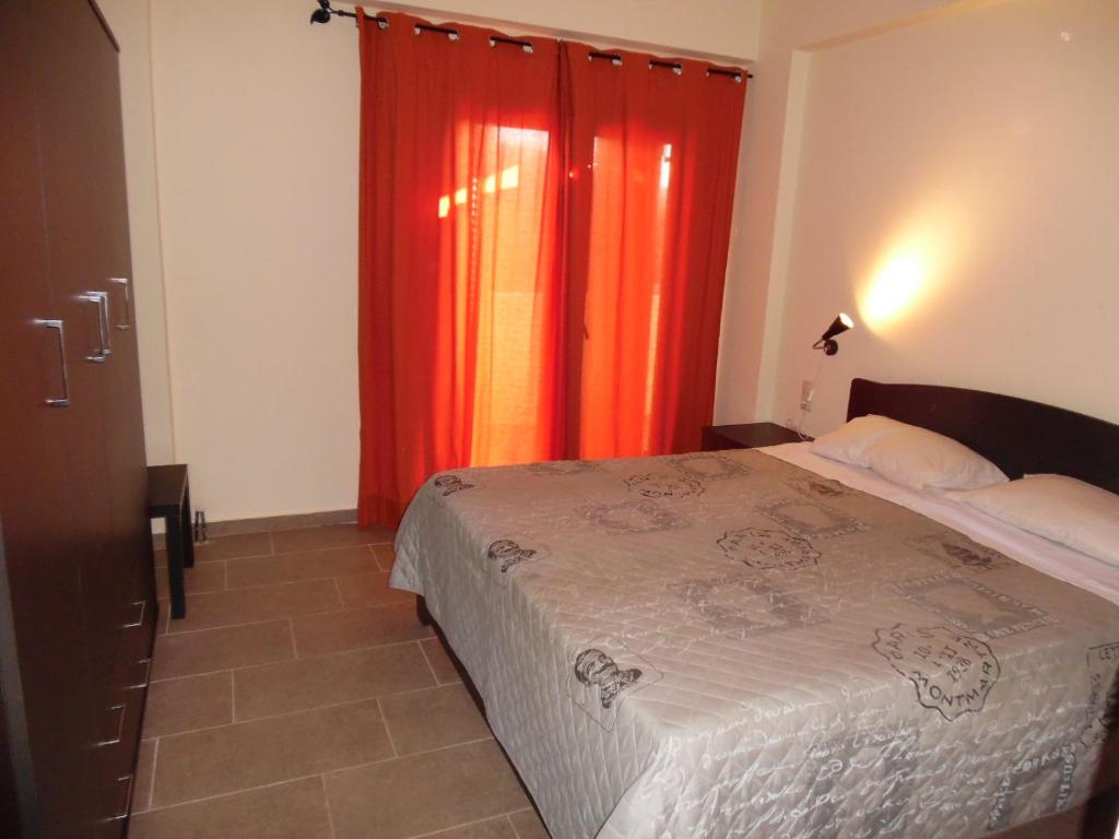 Postel nebo postele na pokoji v ubytování Artemis Appartments