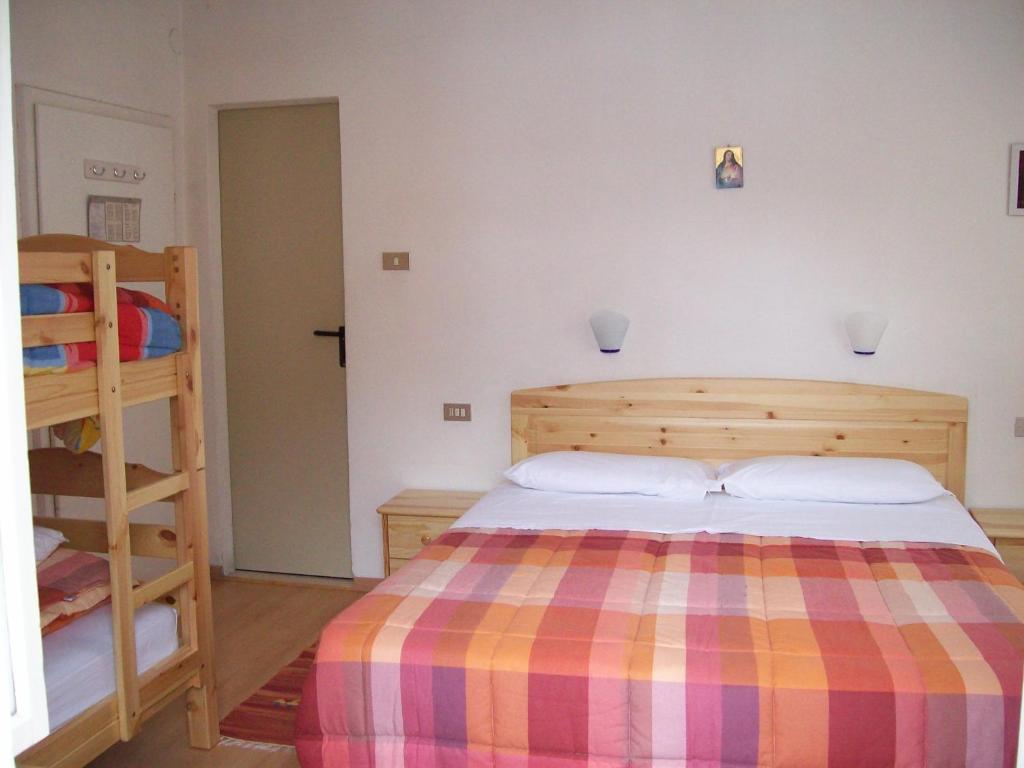 Postel nebo postele na pokoji v ubytování Verda Val