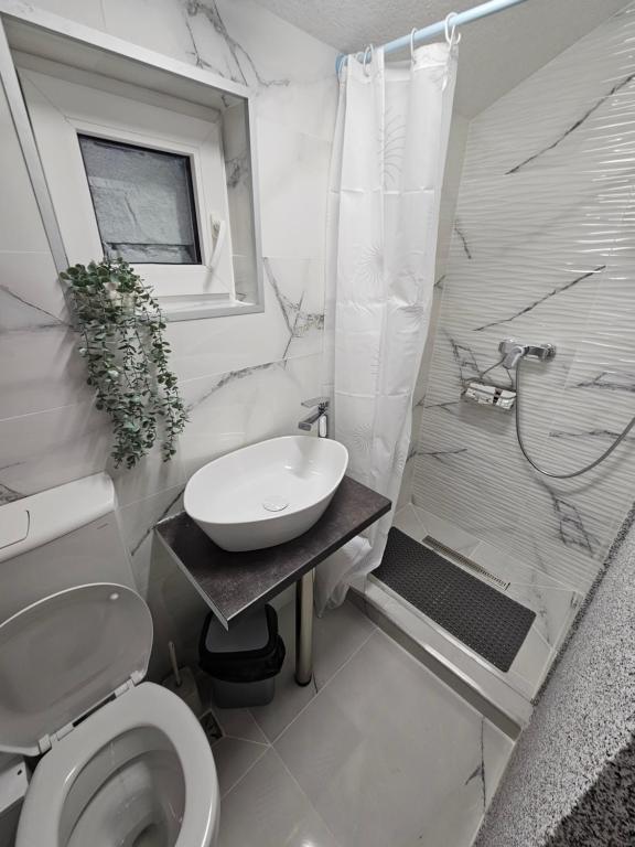 Et badeværelse på CAMERE de ÎNCHIRIAT DARIA