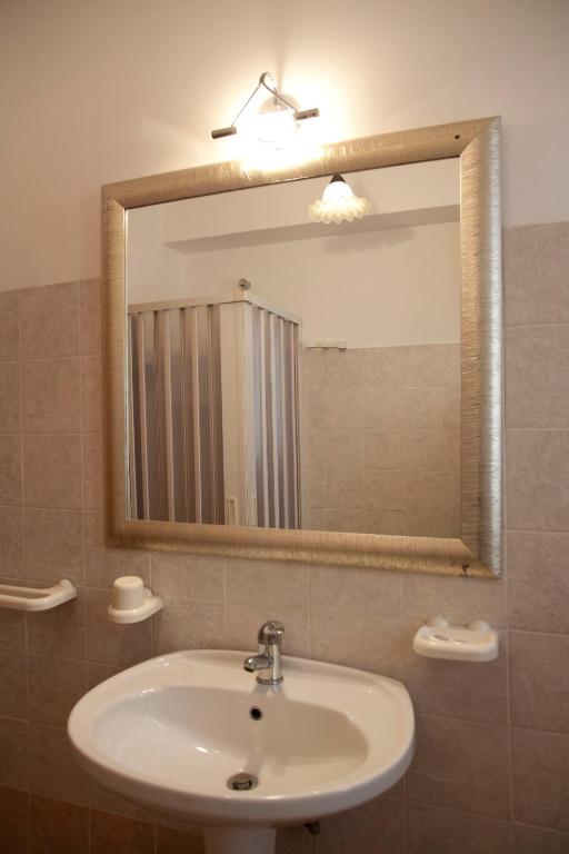Koupelna v ubytování Hotel Amarea - Aeolian Charme