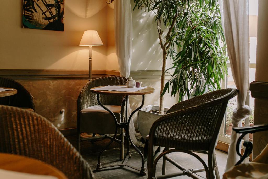 Posedenie v ubytovaní Art Hotel