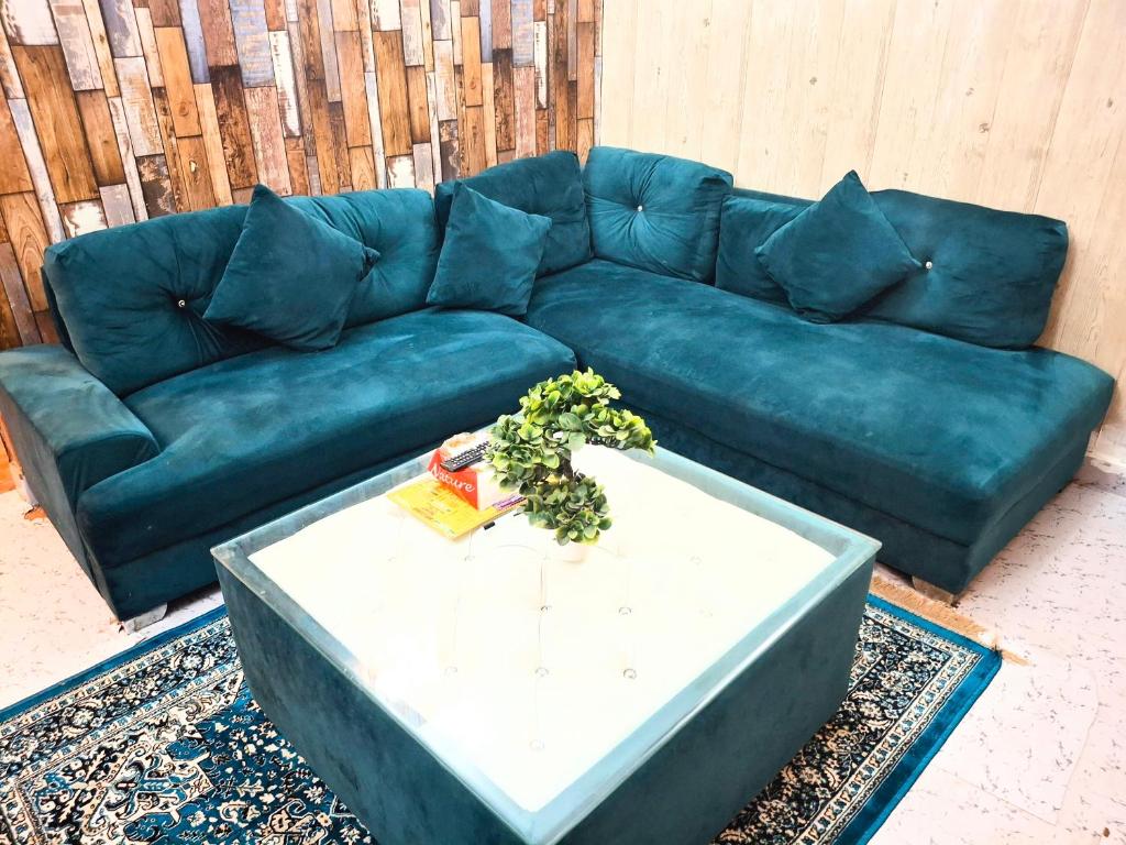 Posezení v ubytování Blueberry Heritage Residency