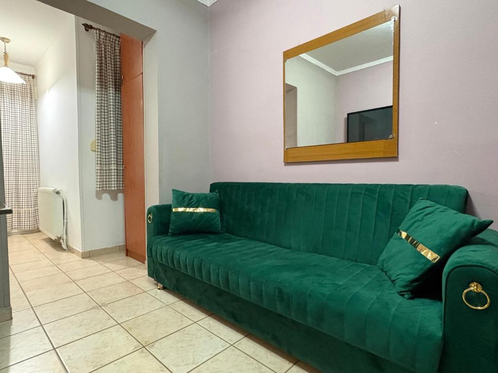 Et opholdsområde på KTELI Sleep & Chill Apartment