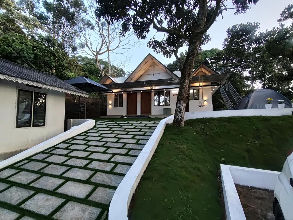 Budova, kde se vila nachází