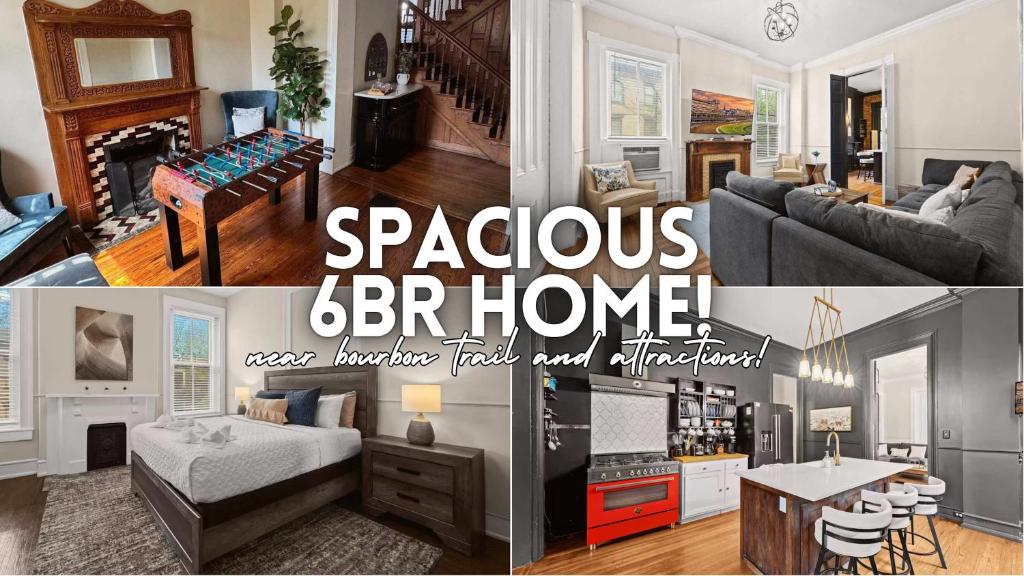 Гостиная зона в Spacious 6BR Home Near Bourbon Trail & Attractions