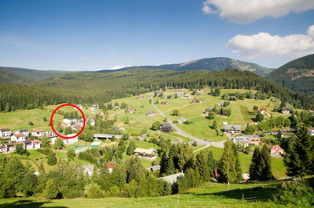 Příroda nedaleko apartmánu