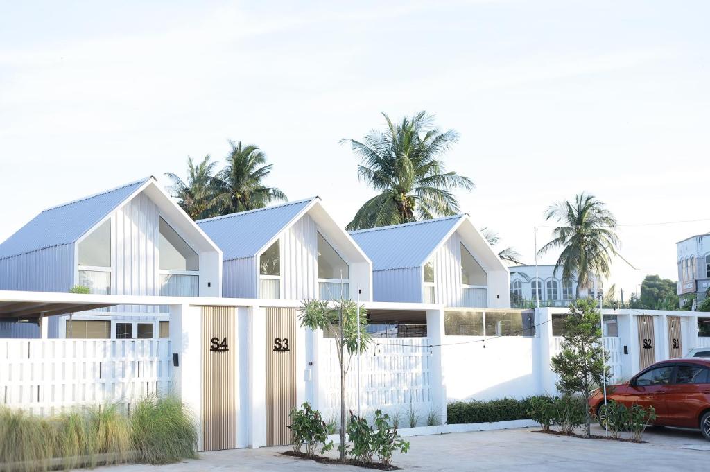 Budova, kde se vila nachází