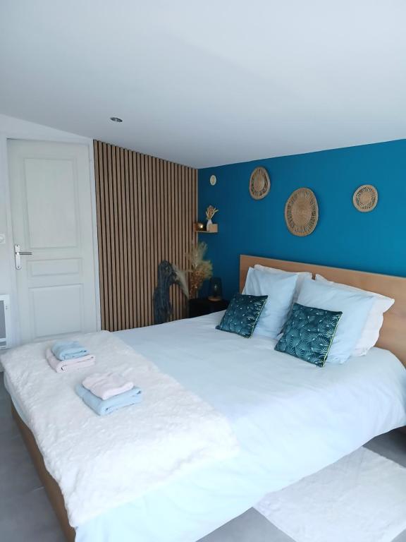 Le Cosy Cabarieu - Chambre Double Avec Vue Sur Jardin