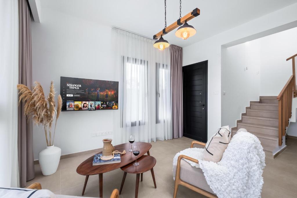 Χώρος καθιστικού στο Pamboo Verdea House by Nomads