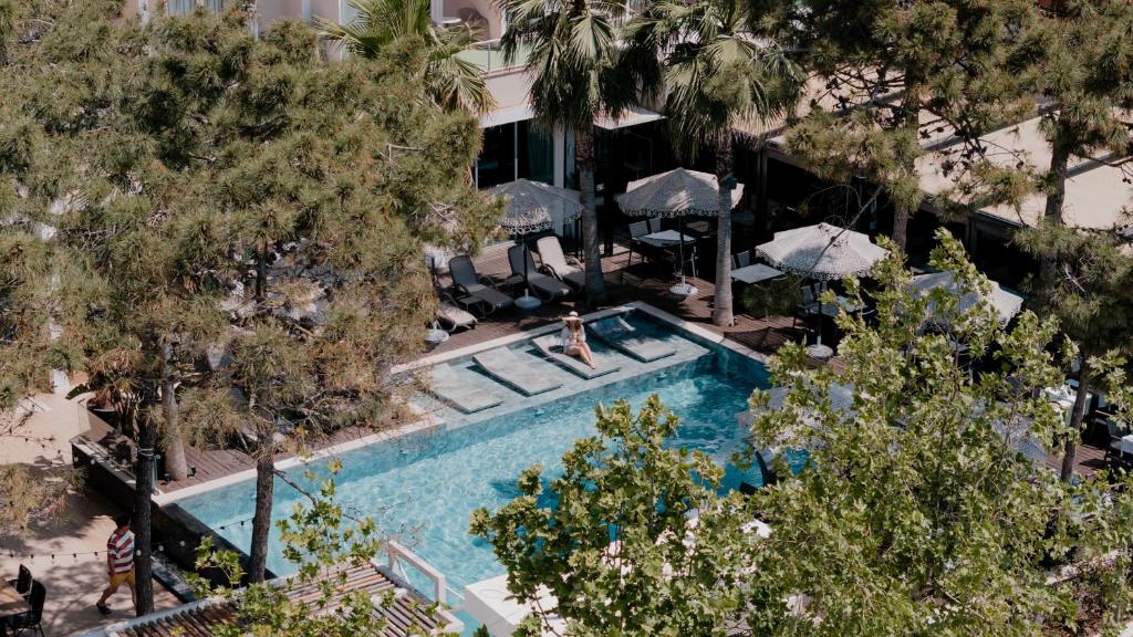 Πισίνα στο ή κοντά στο Albanian Star Hotel