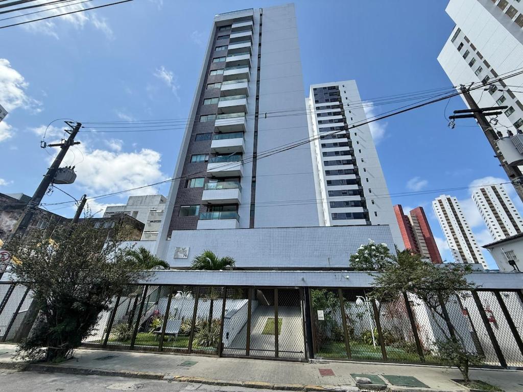 Bygningen som lejligheden ligger i