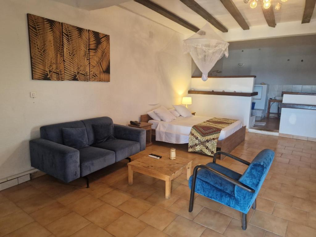 Posezení v ubytování Malini