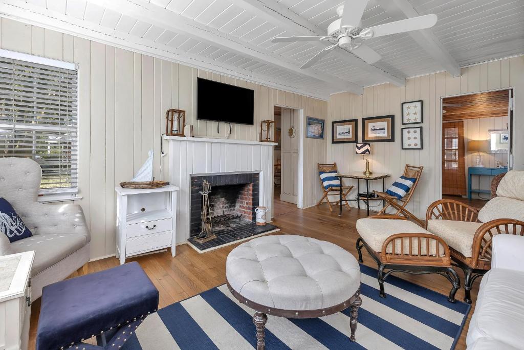 Posezení v ubytování 416 Union - Compound