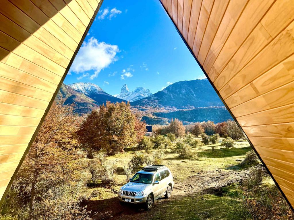 Naturlandskabet i nærheden af villaen