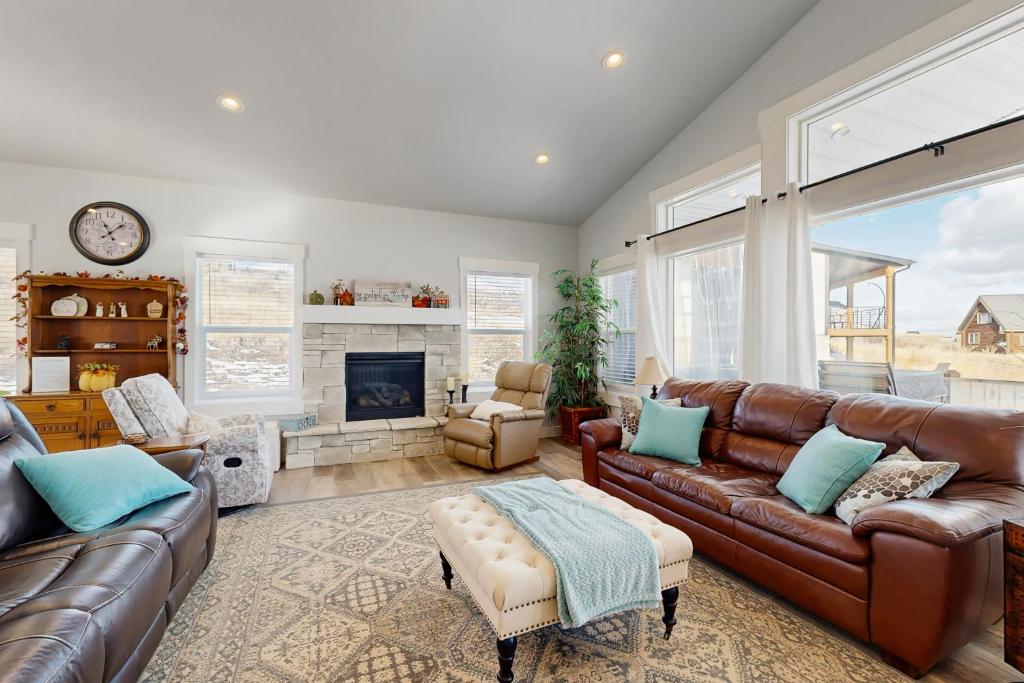 Et opholdsområde på Lakeview Ridge