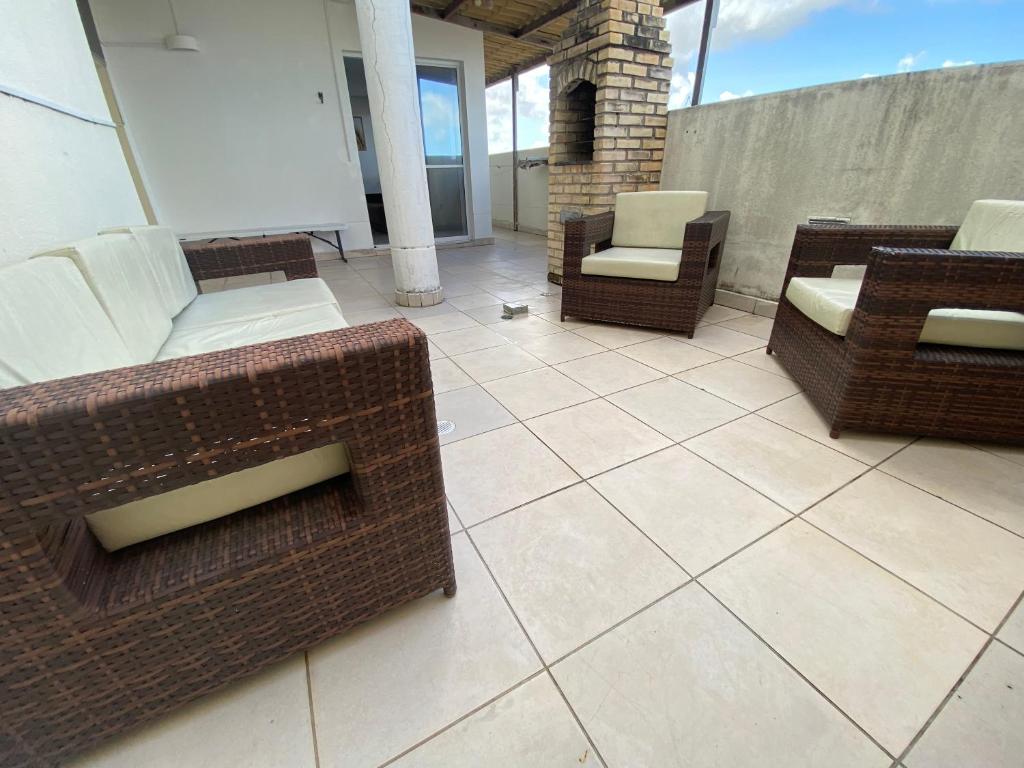 Un lugar para sentarse en Cobertura Duplex