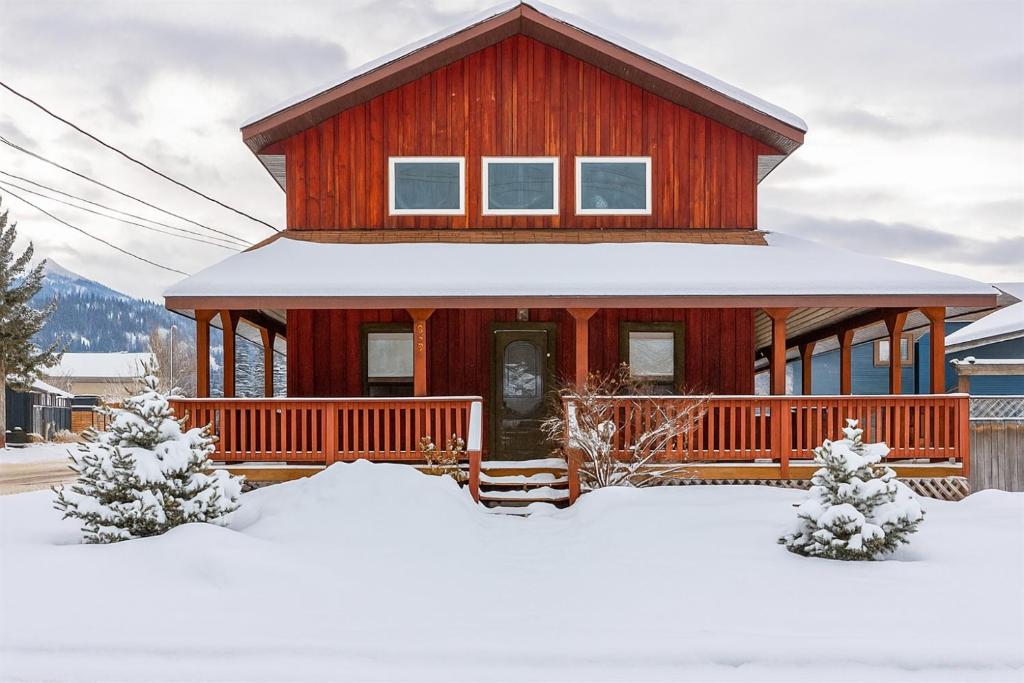 Το Huckleberry Lodge by Fernie Central Reservations τον χειμώνα