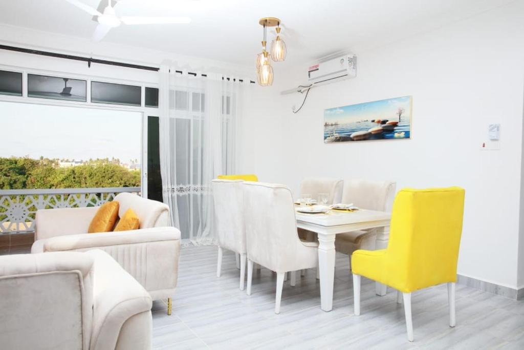 Et opholdsområde på Siloam Apartments - BriSta Stays