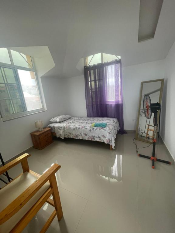 Postel nebo postele na pokoji v ubytování Casa Mendes- Quarto individual