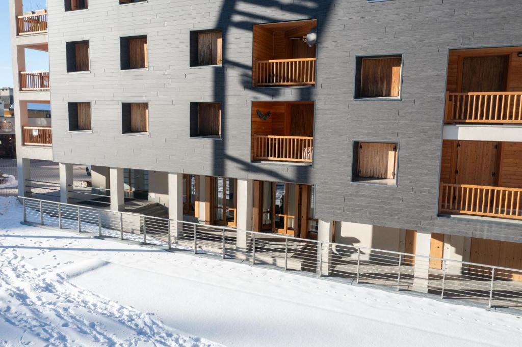 Bilocale sulle piste da sci v zimě