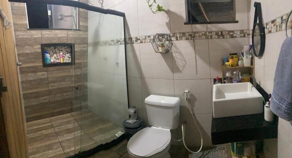 Ένα μπάνιο στο Casa a 3 minutos andando para a lagoa da praia do sudoeste