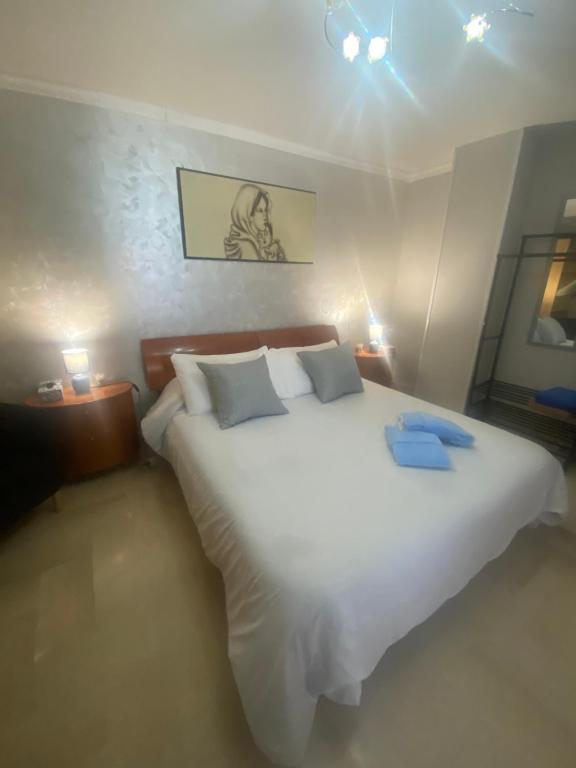 Ένα ή περισσότερα κρεβάτια σε δωμάτιο στο A casa da Mery