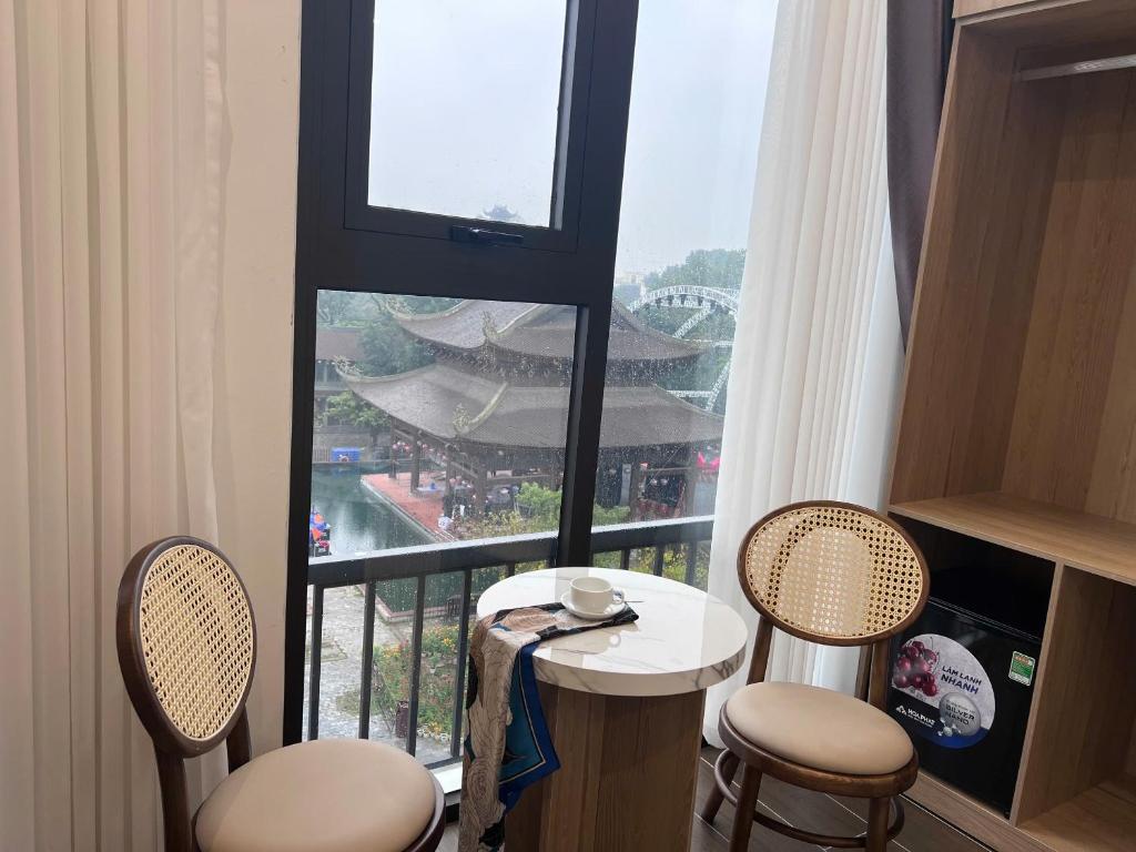 Balkón nebo terasa v ubytování Hiden An Hotel