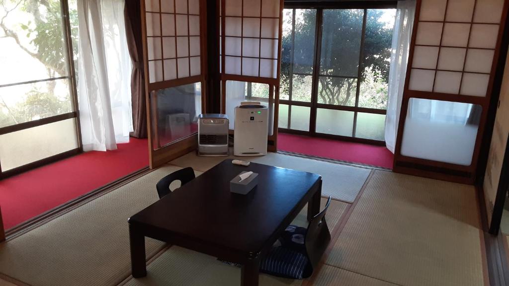 Un lugar para sentarse en 宿処 火打庵 火音 Kanon