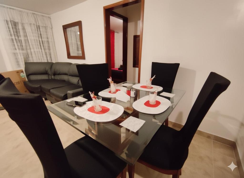 Posezení v ubytování Habitación cerca del aeropuerto el dorado