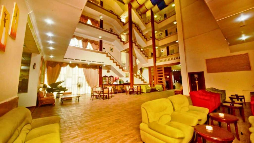 Posezení v ubytování Juliana Hotel Colombo 03