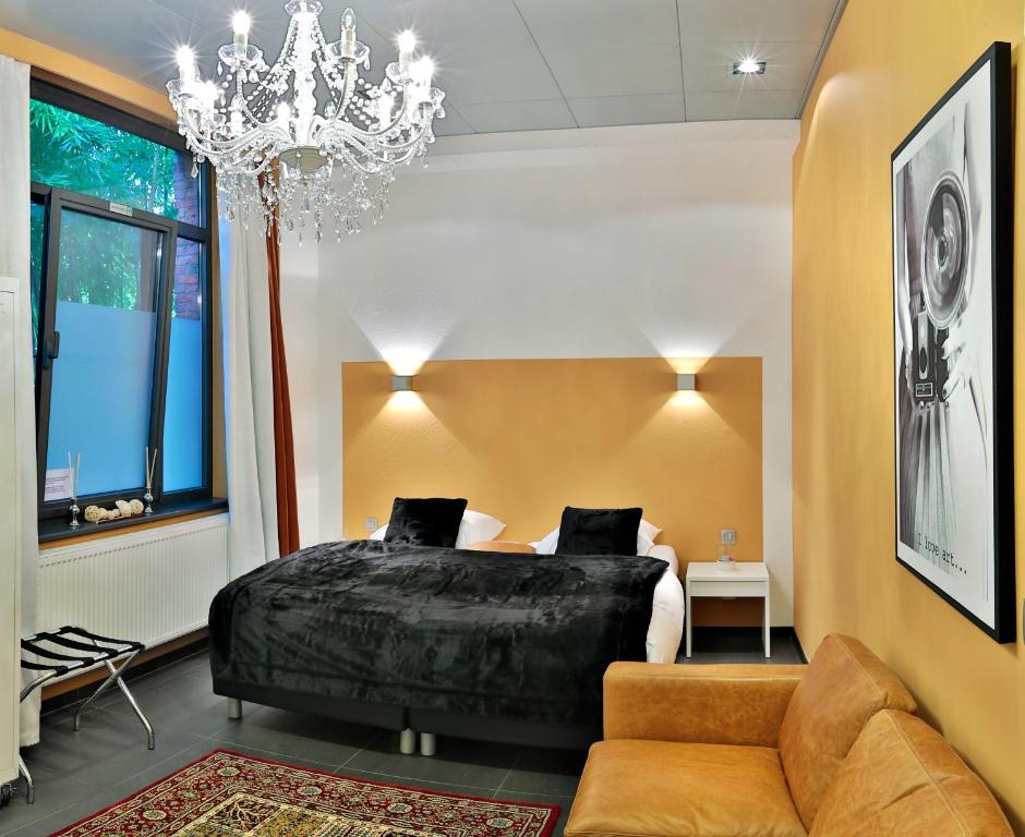 Posezení v ubytování Hotel Moon