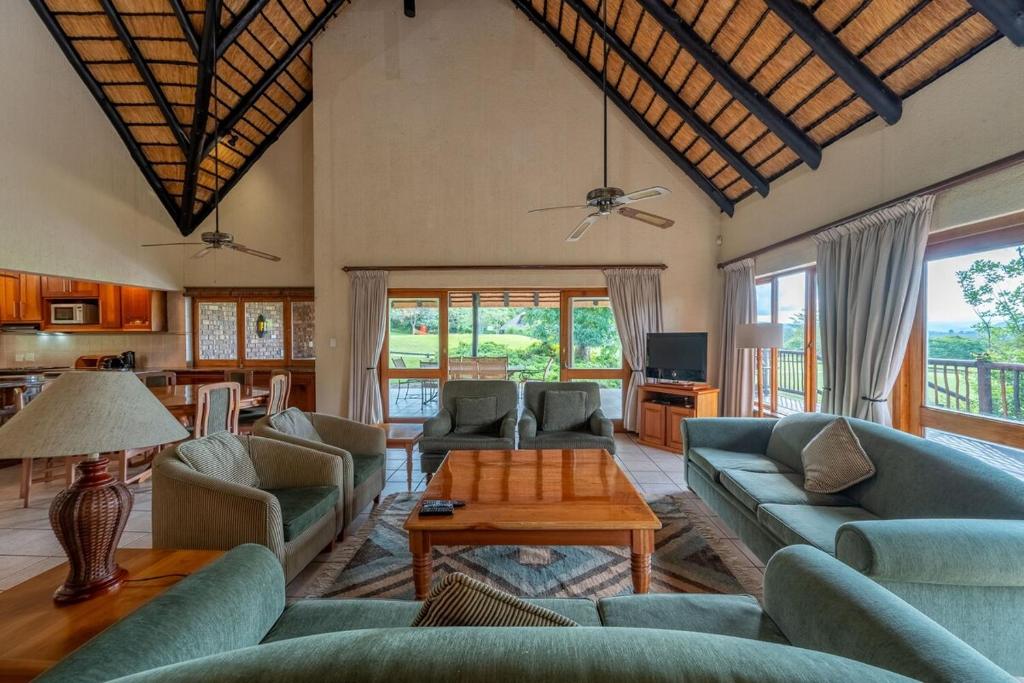 Posezení v ubytování Kruger Park Lodge Unit No 440