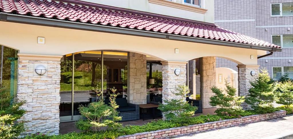 Bygningen som hotellet ligger i