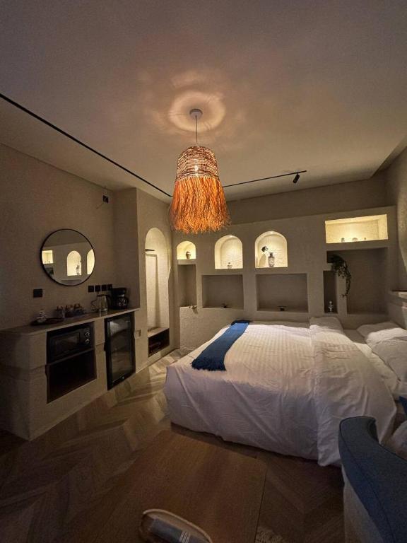 Ένα ή περισσότερα κρεβάτια σε δωμάτιο στο Rural Suite Self Checkin